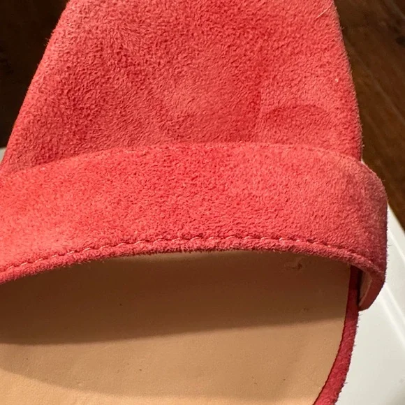 Charles David Pink Jordan Suede Wedge Heel-NWOT - Picture 10 of 14